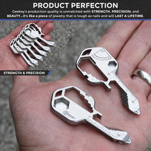 Load image into Gallery viewer, Keychain Multitool – 16-in-1 TSA-Safe EDC