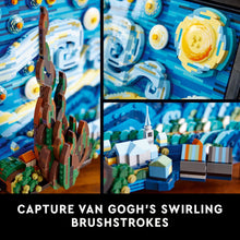 Load image into Gallery viewer, LEGO Ideas Vincent van Gogh The Starry Night (21333) | 2316-Piece 3D Art Set