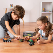 Load image into Gallery viewer, Dinosaur Pull-Back Cars