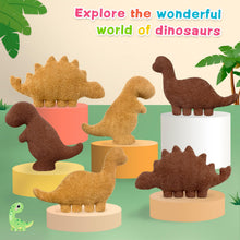 Load image into Gallery viewer, Dino Nuggets Plush – Funny Soft Dinosaur Food Pillow