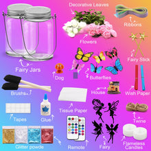 Load image into Gallery viewer, Magical DIY Fairy Lantern Jar Craft Kit