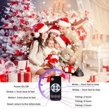 Load image into Gallery viewer, Snowflake Projector – Enchanting Winter Wonderland