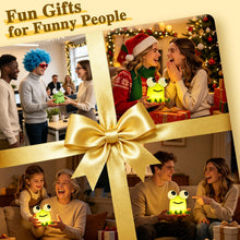 Load image into Gallery viewer, Squishy Frog Lamp – Funny Big-Eyed Night Light & Gag Gift