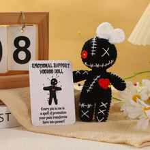 Load image into Gallery viewer, Emotional Support Voodoo Doll – Funny Crochet Stress Gift