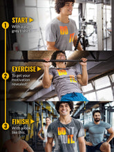 Load image into Gallery viewer, Sweat Activated Motivational Men's Workout Shirt - Gifteee Unique & Unusual gifts, Cool gift ideas