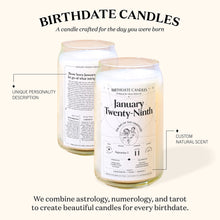 Load image into Gallery viewer, May 23 Birthday Candle – Gemini, Orchid & Sandalwood