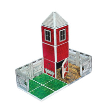 Load image into Gallery viewer, CreateOn Magna-Tiles Farmyard Barn Set