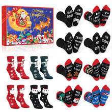 Load image into Gallery viewer, Papasgix Socks Advent Calendar – A Festive Countdown with Style