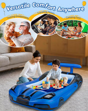 Load image into Gallery viewer, Inflatable Toddler Travel Bed – A Racing Dream