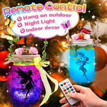 Load image into Gallery viewer, Magical DIY Fairy Lantern Jar Craft Kit