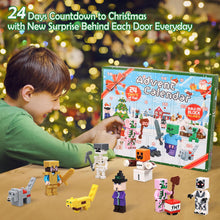Load image into Gallery viewer, 2023 Building Figures Advent Calendar for Kids Ages 3+