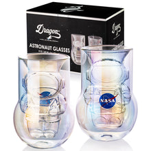 Load image into Gallery viewer, Iridescent NASA Glasses Set