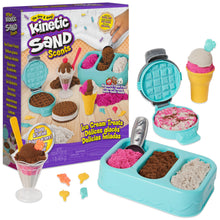 Load image into Gallery viewer, Kinetic Sand Ice Cream Treats Playset – Creative Sensory Fun