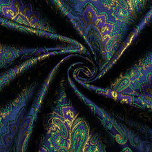 Load image into Gallery viewer, DiBanGu Paisley Green & Gold Dress Shirt