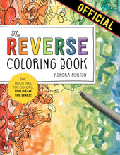 Load image into Gallery viewer, The Reverse Coloring Book | Mindful Watercolor Tracing Art Activity