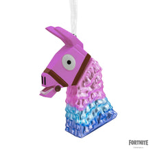 Load image into Gallery viewer, Fortnite Llama Glass Ornament - Gifteee Unique & Unusual gifts, Cool gift ideas