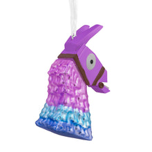 Load image into Gallery viewer, Fortnite Llama Glass Ornament - Gifteee Unique & Unusual gifts, Cool gift ideas