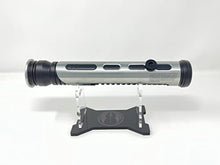 Load image into Gallery viewer, Galaxy's Edge Star Wars Qui-Gon Jinn Legacy Lightsaber Hilt Bundle with Custom Engraved Stand - Gifteee Unique & Unusual gifts, Cool gift ideas