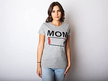 Load image into Gallery viewer, Mom Battery Low Funny Sarcastic T Shirt - Gifteee Unique & Unusual gifts, Cool gift ideas