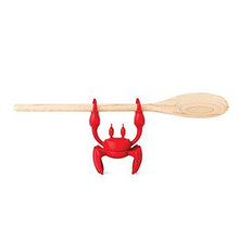 Load image into Gallery viewer, RED Crab Spoon Holder & Steam Releaser - Gifteee Unique & Unusual gifts, Cool gift ideas