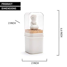 Load image into Gallery viewer, Babu Toothpick Dispenser Meditation Guru Design - Gifteee Unique & Unusual gifts, Cool gift ideas
