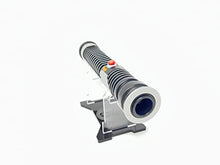 Load image into Gallery viewer, Galaxy's Edge Star Wars Qui-Gon Jinn Legacy Lightsaber Hilt Bundle with Custom Engraved Stand - Gifteee Unique & Unusual gifts, Cool gift ideas