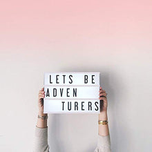 Load image into Gallery viewer, Cinema Light Box 210 Letters and Colorful Emojis - Gifteee Unique & Unusual gifts, Cool gift ideas
