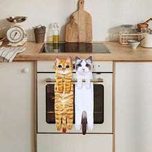 Load image into Gallery viewer, Cat Hand Towels - Gifteee Unique & Unusual gifts, Cool gift ideas