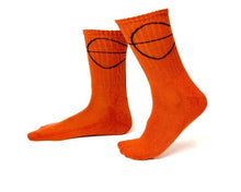 Load image into Gallery viewer, Sports Ball Socks - Basketball - Gifteee Unique & Unusual gifts, Cool gift ideas