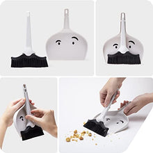Load image into Gallery viewer, Dustache Small Dustpan and Brush Set - Gifteee Unique & Unusual gifts, Cool gift ideas