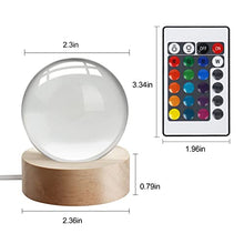 Load image into Gallery viewer, Rainy Clouds Crystal Ball Night Light - Gifteee Unique & Unusual gifts, Cool gift ideas