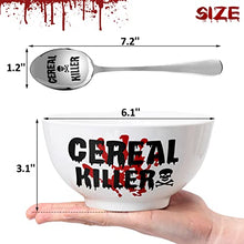 Load image into Gallery viewer, Cereal Killer Bowl - Gifteee Unique & Unusual gifts, Cool gift ideas