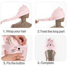 Load image into Gallery viewer, Cat Hair Towel Wrap - Gifteee Unique & Unusual gifts, Cool gift ideas