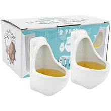 Load image into Gallery viewer, Urinal Shot Glasses - Gifteee Unique & Unusual gifts, Cool gift ideas
