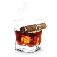 Load image into Gallery viewer, Corkcicle Cigar Glass - With Built-In Cigar Rest - Gifteee Unique & Unusual gifts, Cool gift ideas