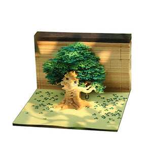 Tree House Memo Pads Paper Art with Light