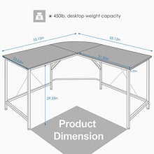 Load image into Gallery viewer, L-Shaped Computer Desk - Gifteee Unique & Unusual gifts, Cool gift ideas