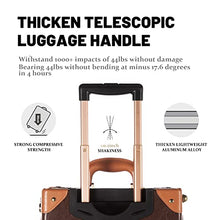Load image into Gallery viewer, Vintage Looking Luggage Set - 2 Piece
