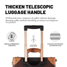 Load image into Gallery viewer, Vintage Looking Luggage Set - 2 Piece - Gifteee Unique & Unusual gifts, Cool gift ideas