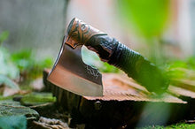 Load image into Gallery viewer, Straight razor warrior axe in Viking Celtic Nordic style - Gifteee Unique & Unusual gifts, Cool gift ideas