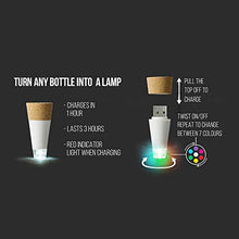 Load image into Gallery viewer, Rechargeable Usb LED Bottle Light - Gifteee Unique & Unusual gifts, Cool gift ideas