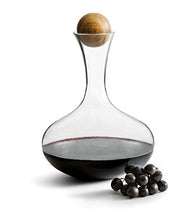 Load image into Gallery viewer, Wine Carafe with Oak Stopper - Gifteee Unique & Unusual gifts, Cool gift ideas