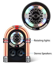 Load image into Gallery viewer, Retro Tabletop Jukebox with Bluetooth & FM Radio - Gifteee Unique & Unusual gifts, Cool gift ideas