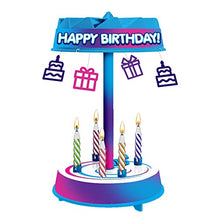Load image into Gallery viewer, Spincredible Candle, Singing Spinning Cake Topper - Gifteee Unique & Unusual gifts, Cool gift ideas
