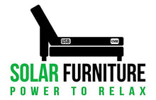 Load image into Gallery viewer, Solar Powered Lounger for Charging Phones, Laptops and Tablets. - Gifteee Unique & Unusual gifts, Cool gift ideas