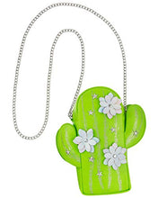 Load image into Gallery viewer, Unique Cactus Shaped Design Vegan Leather Crossbody Bag - Gifteee Unique & Unusual gifts, Cool gift ideas