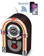 Load image into Gallery viewer, Retro Tabletop Jukebox with Bluetooth & FM Radio - Gifteee Unique & Unusual gifts, Cool gift ideas