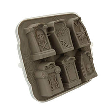 Load image into Gallery viewer, 3D Skull Tombstone Ice Cube Mold - Gifteee Unique & Unusual gifts, Cool gift ideas