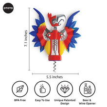 Load image into Gallery viewer, Parrot Wine Opener - Gifteee Unique & Unusual gifts, Cool gift ideas