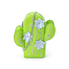 Load image into Gallery viewer, Unique Cactus Shaped Design Vegan Leather Crossbody Bag - Gifteee Unique & Unusual gifts, Cool gift ideas